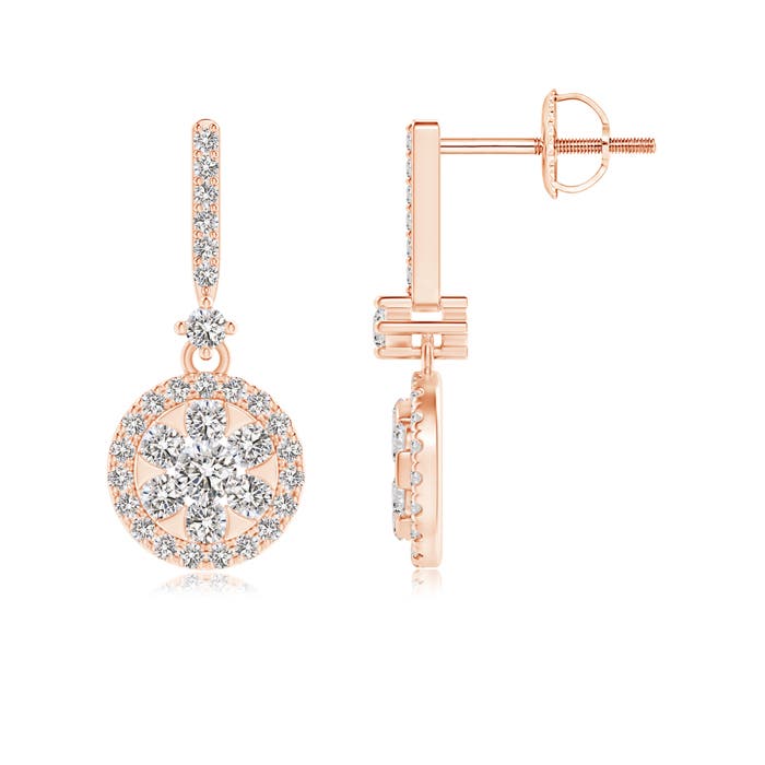 I-J, I1-I2 / 0.51 CT / 14 KT Rose Gold