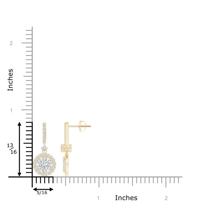 F-G, VS / 0.72 CT / 14 KT Yellow Gold