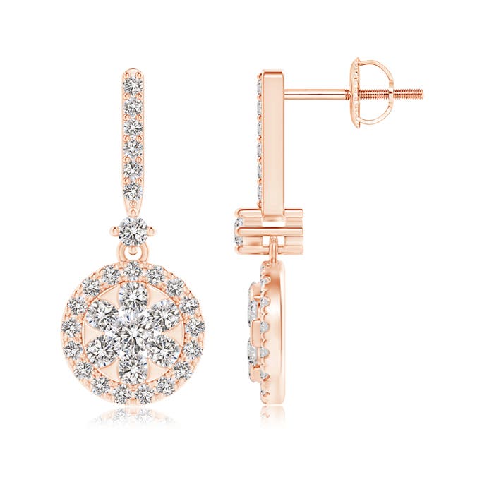 I-J, I1-I2 / 0.72 CT / 14 KT Rose Gold