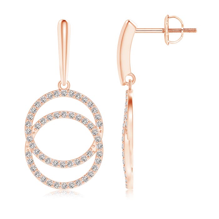 I-J, I1-I2 / 0.43 CT / 14 KT Rose Gold