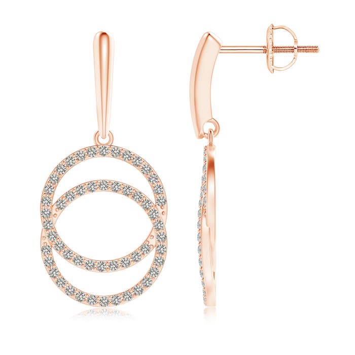 K, I3 / 0.43 CT / 14 KT Rose Gold