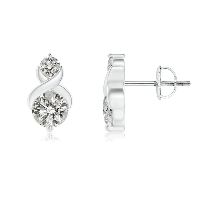 K, I3 / 0.32 CT / 14 KT White Gold