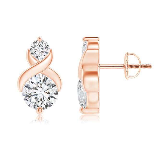 H, SI2 / 0.6 CT / 14 KT Rose Gold