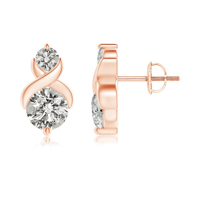 K, I3 / 0.6 CT / 14 KT Rose Gold