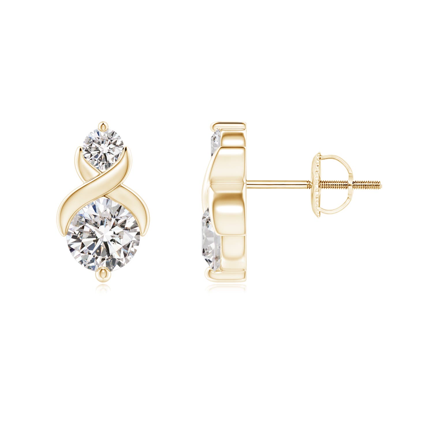 I-J, I1-I2 / 1 CT / 14 KT Yellow Gold