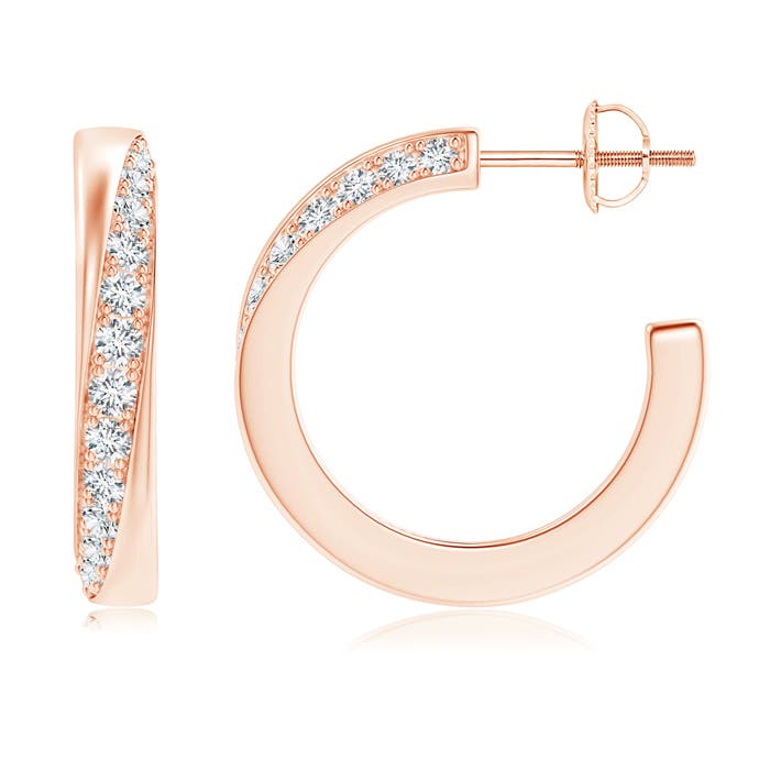 G, VS2 / 0.71 CT / 14 KT Rose Gold