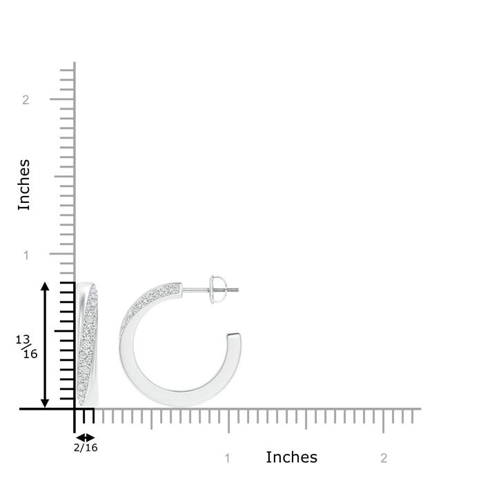 H, SI2 / 0.71 CT / 14 KT White Gold