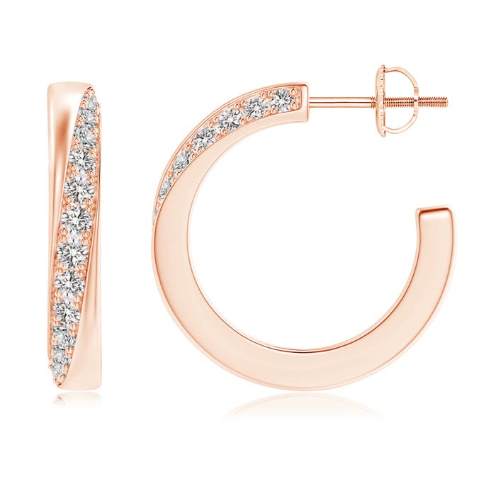 I-J, I1-I2 / 0.71 CT / 14 KT Rose Gold