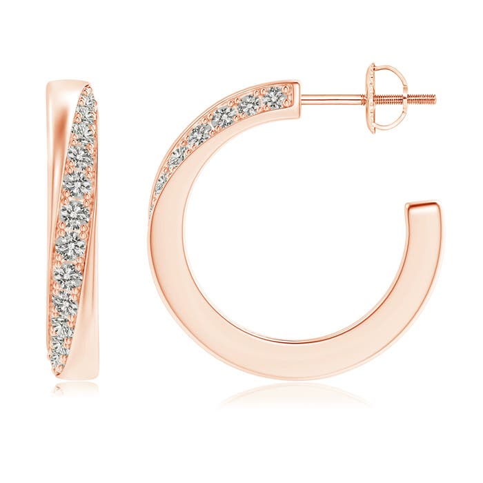 K, I3 / 0.71 CT / 14 KT Rose Gold