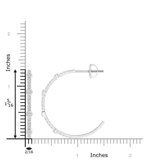 H, SI2 / 0.98 CT / 14 KT White Gold