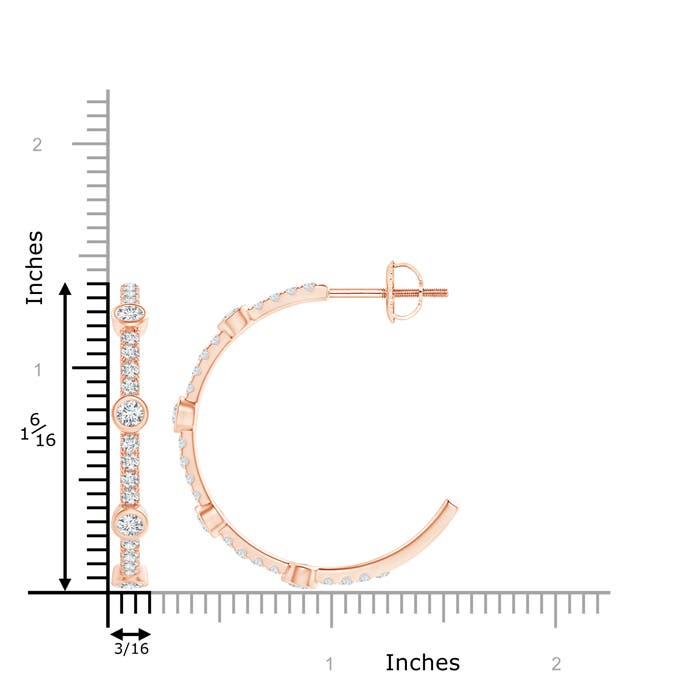 G, VS2 / 1.84 CT / 14 KT Rose Gold