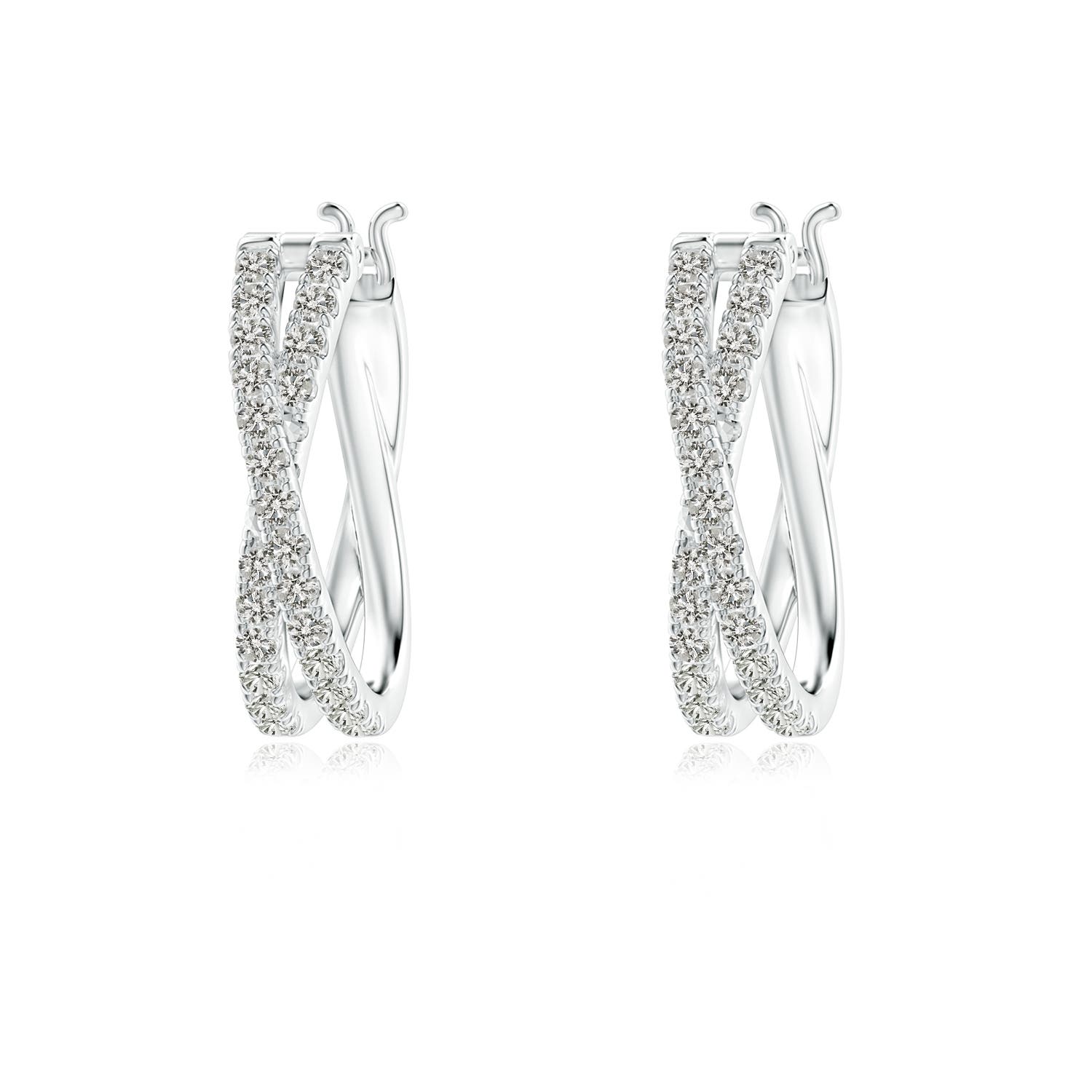 K, I3 / 0.34 CT / 14 KT White Gold