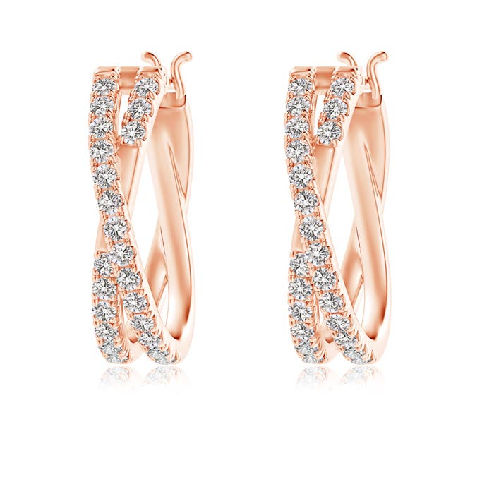 I-J, I1-I2 / 0.48 CT / 14 KT Rose Gold