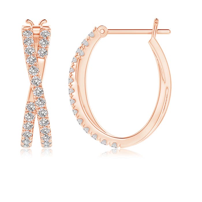 I-J, I1-I2 / 0.48 CT / 14 KT Rose Gold