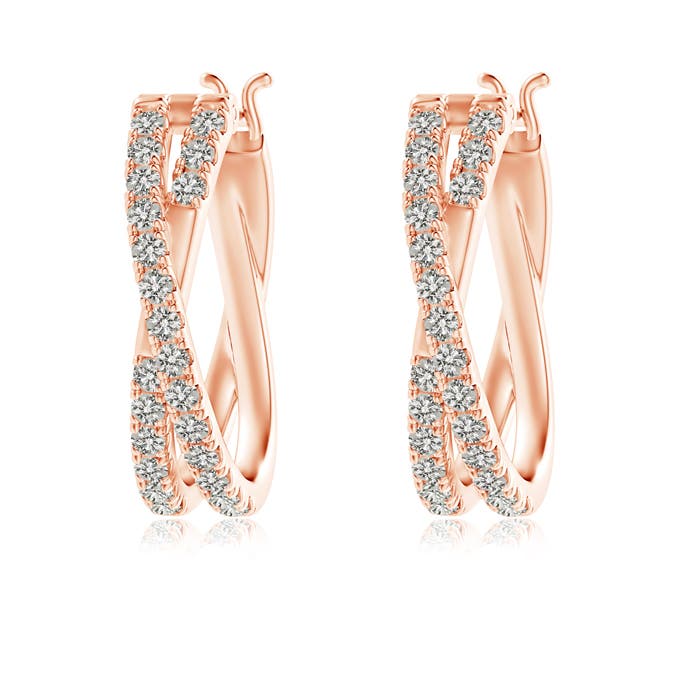 K, I3 / 0.48 CT / 14 KT Rose Gold