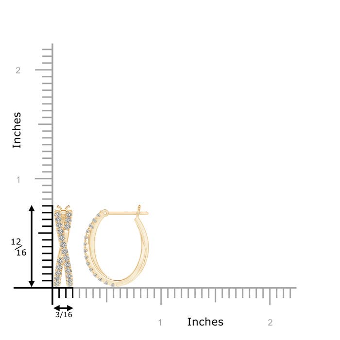 K, I3 / 0.48 CT / 14 KT Yellow Gold