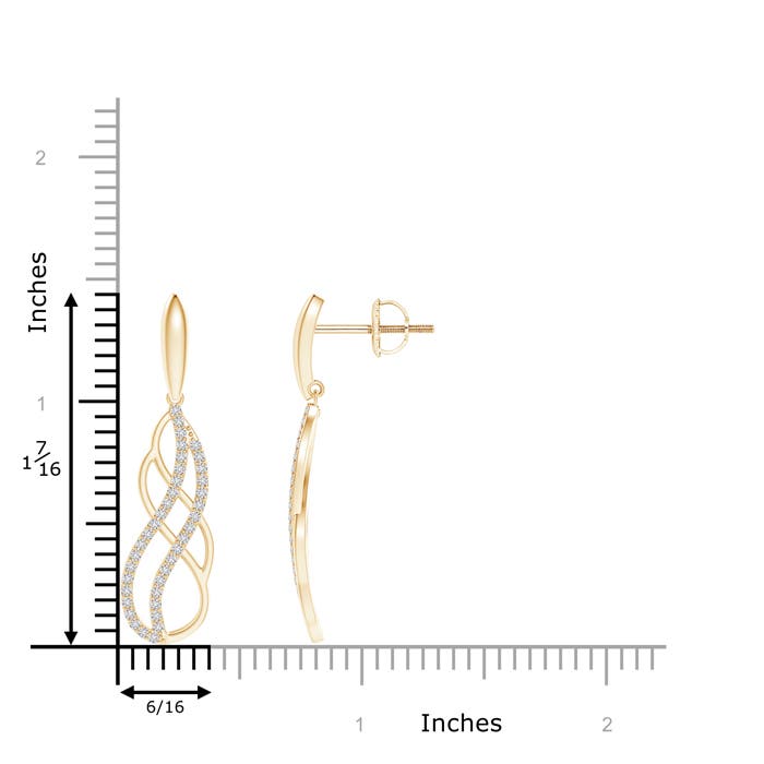 H, SI2 / 0.47 CT / 14 KT Yellow Gold