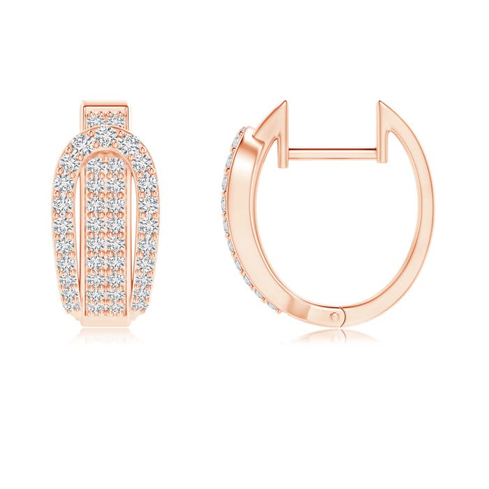 H, SI2 / 0.46 CT / 14 KT Rose Gold