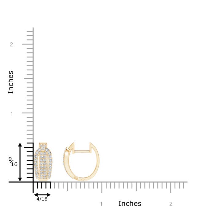 H, SI2 / 0.46 CT / 14 KT Yellow Gold