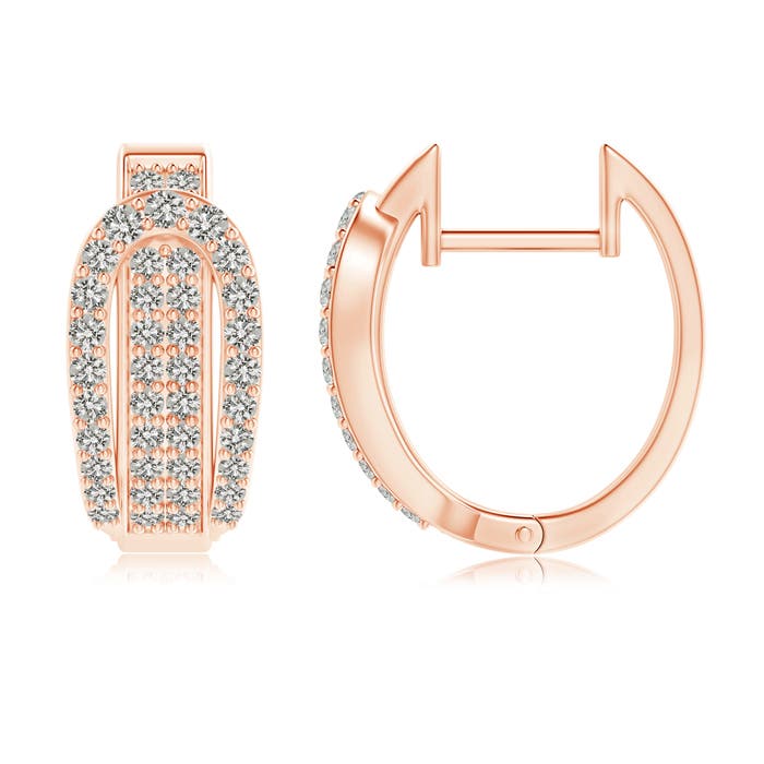 K, I3 / 0.72 CT / 14 KT Rose Gold