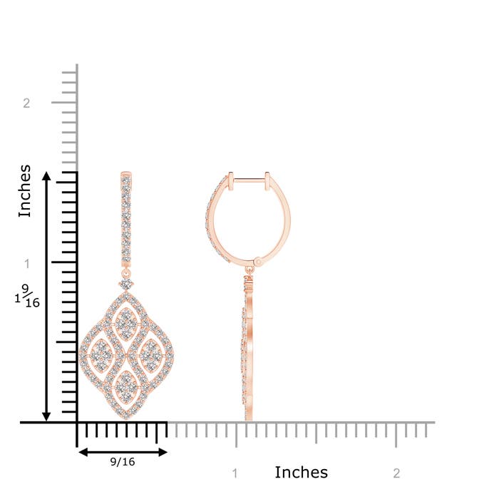 I-J, I1-I2 / 1.39 CT / 14 KT Rose Gold