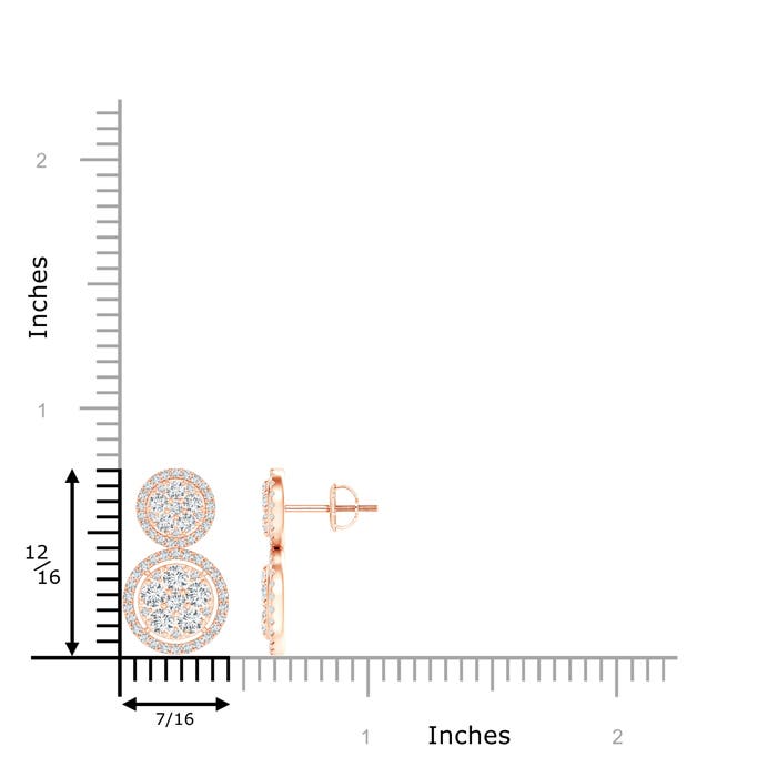 G, VS2 / 1.38 CT / 14 KT Rose Gold