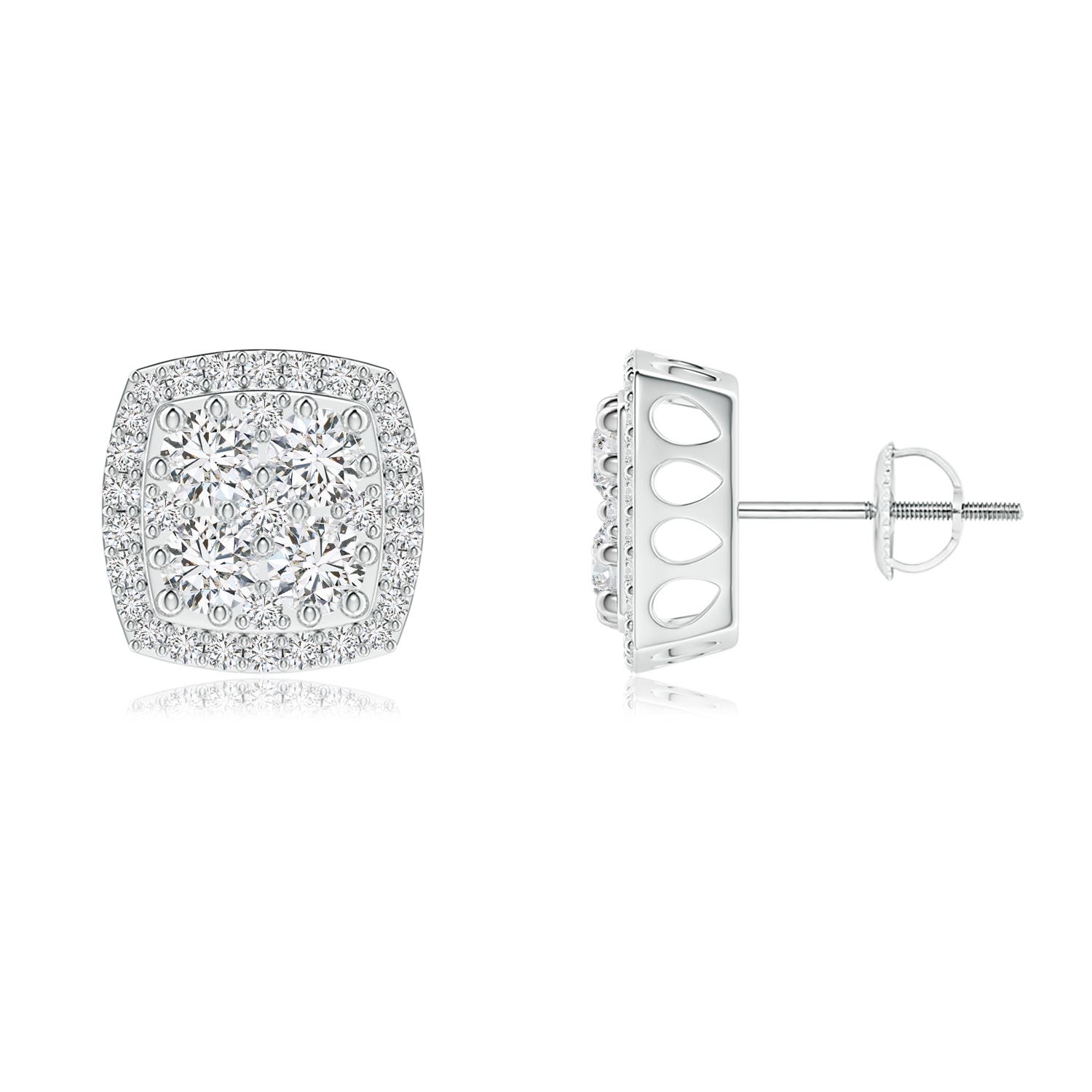 H, SI2 / 1.25 CT / 14 KT White Gold