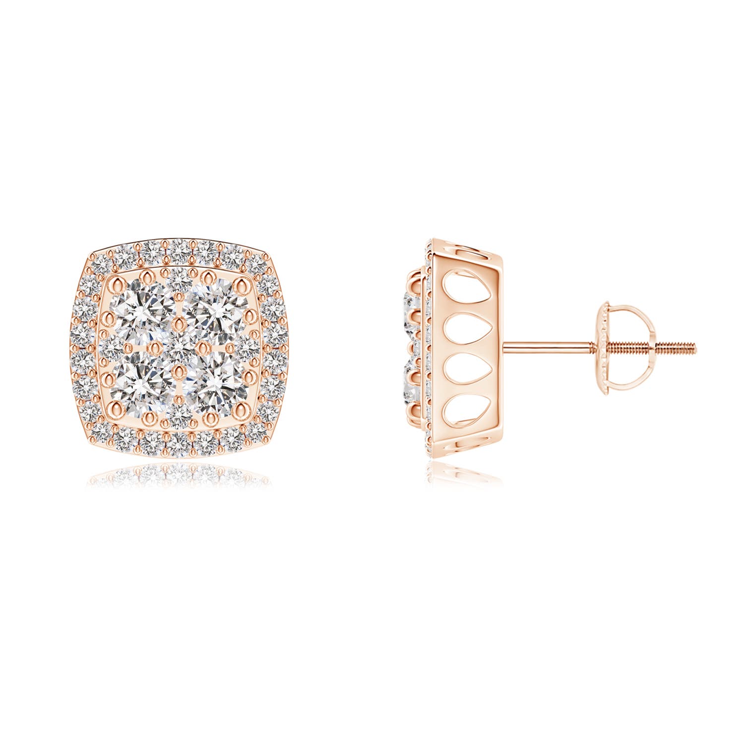 I-J, I1-I2 / 1.25 CT / 14 KT Rose Gold