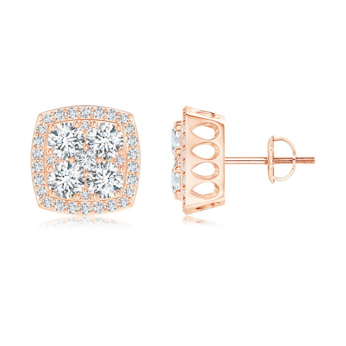 G, VS2 / 1.66 CT / 14 KT Rose Gold