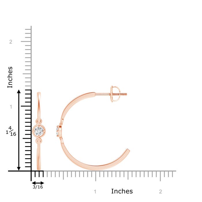 G, VS2 / 0.29 CT / 14 KT Rose Gold