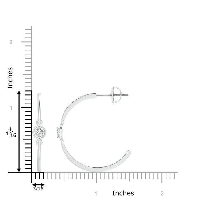 H, SI2 / 0.29 CT / 14 KT White Gold