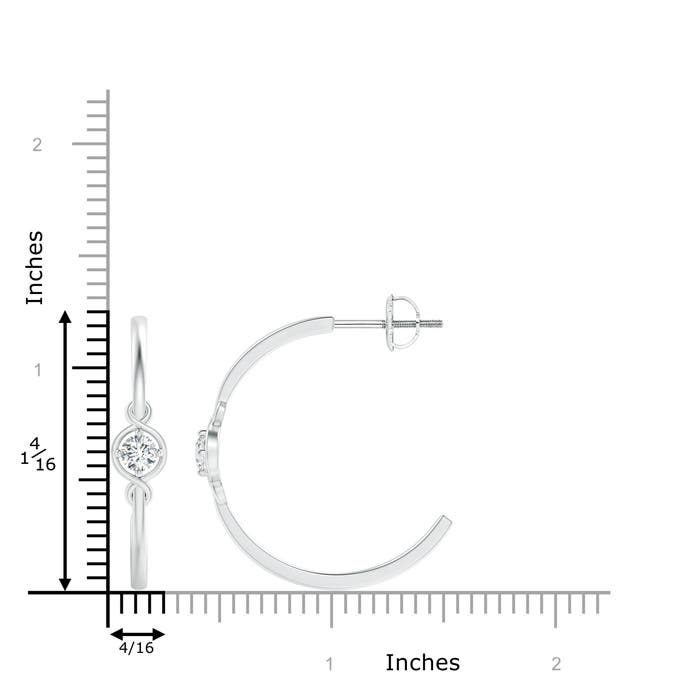 G, VS2 / 0.5 CT / 14 KT White Gold