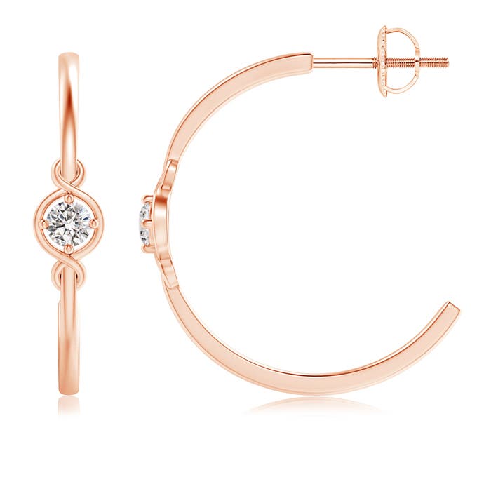 I-J, I1-I2 / 0.5 CT / 14 KT Rose Gold