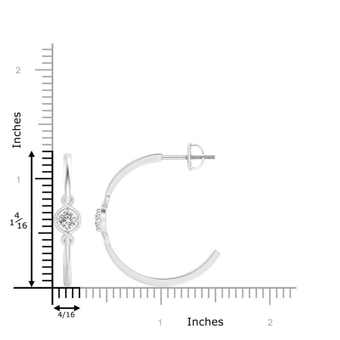 I-J, I1-I2 / 0.5 CT / 14 KT White Gold