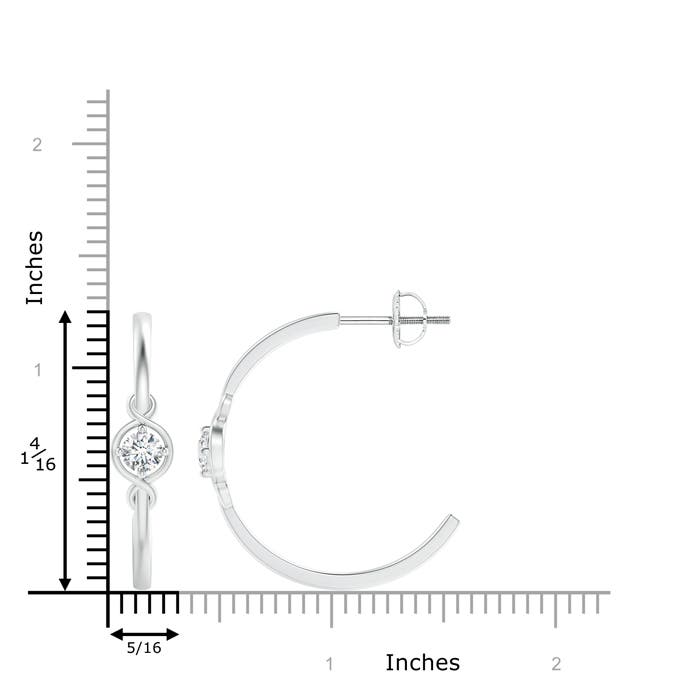 G, VS2 / 0.7 CT / 14 KT White Gold