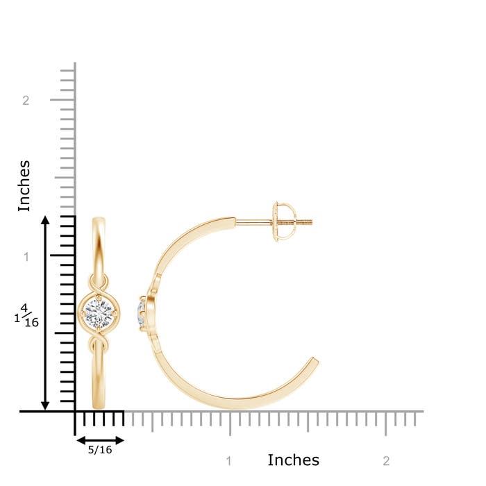 H, SI2 / 0.7 CT / 14 KT Yellow Gold