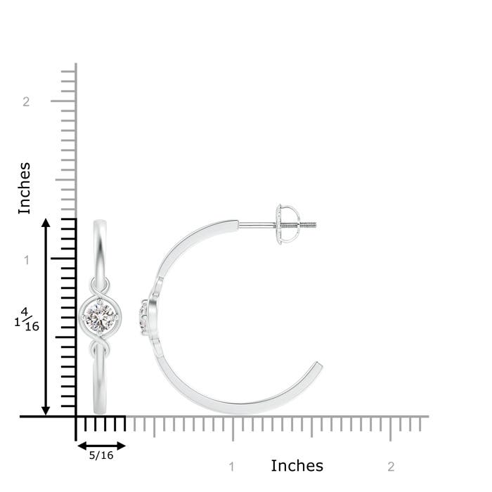 I-J, I1-I2 / 0.7 CT / 14 KT White Gold