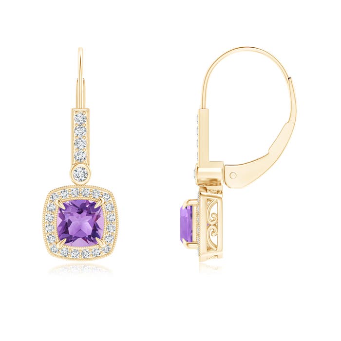 A - Amethyst / 1.52 CT / 14 KT Yellow Gold