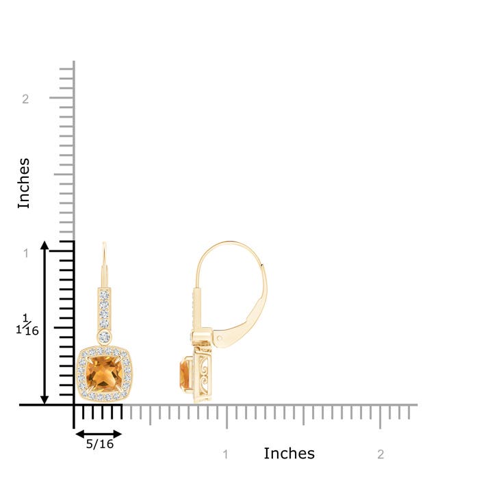 A - Citrine / 1.52 CT / 14 KT Yellow Gold