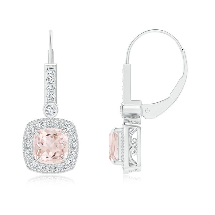 A - Morganite / 1.89 CT / 14 KT White Gold