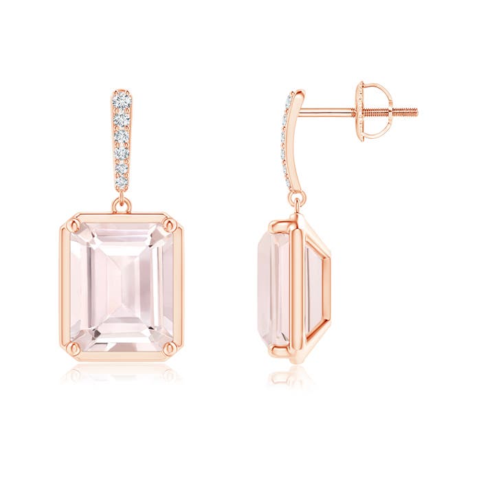 A - Morganite / 6.27 CT / 14 KT Rose Gold