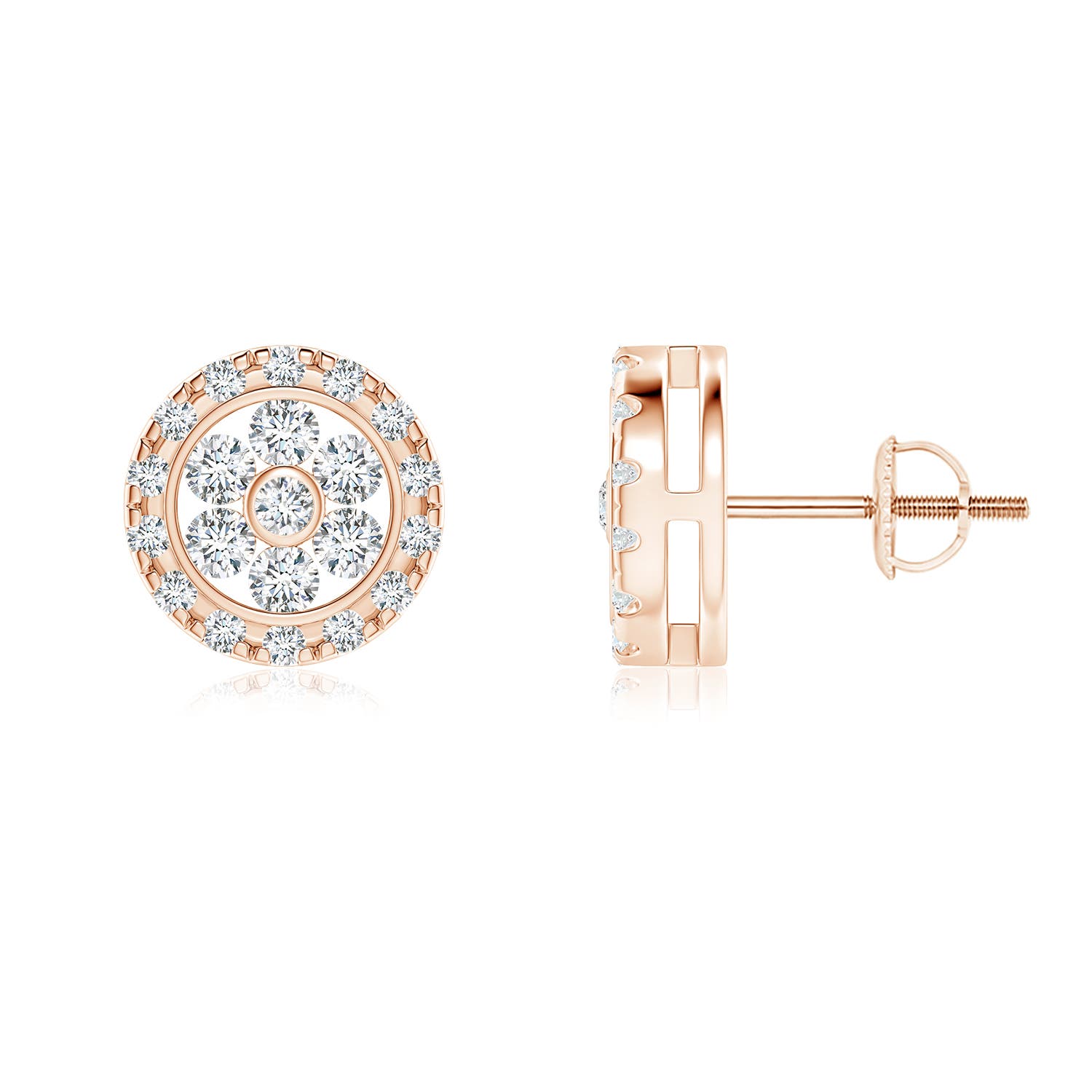 G, VS2 / 0.5 CT / 14 KT Rose Gold