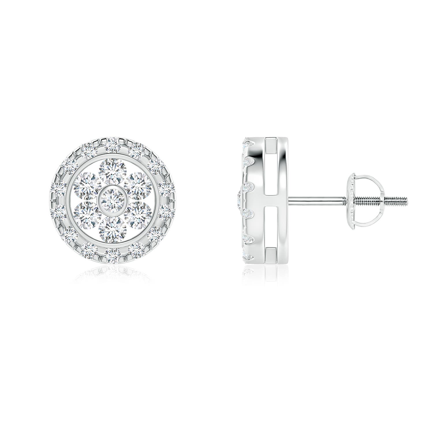 G, VS2 / 0.5 CT / 14 KT White Gold