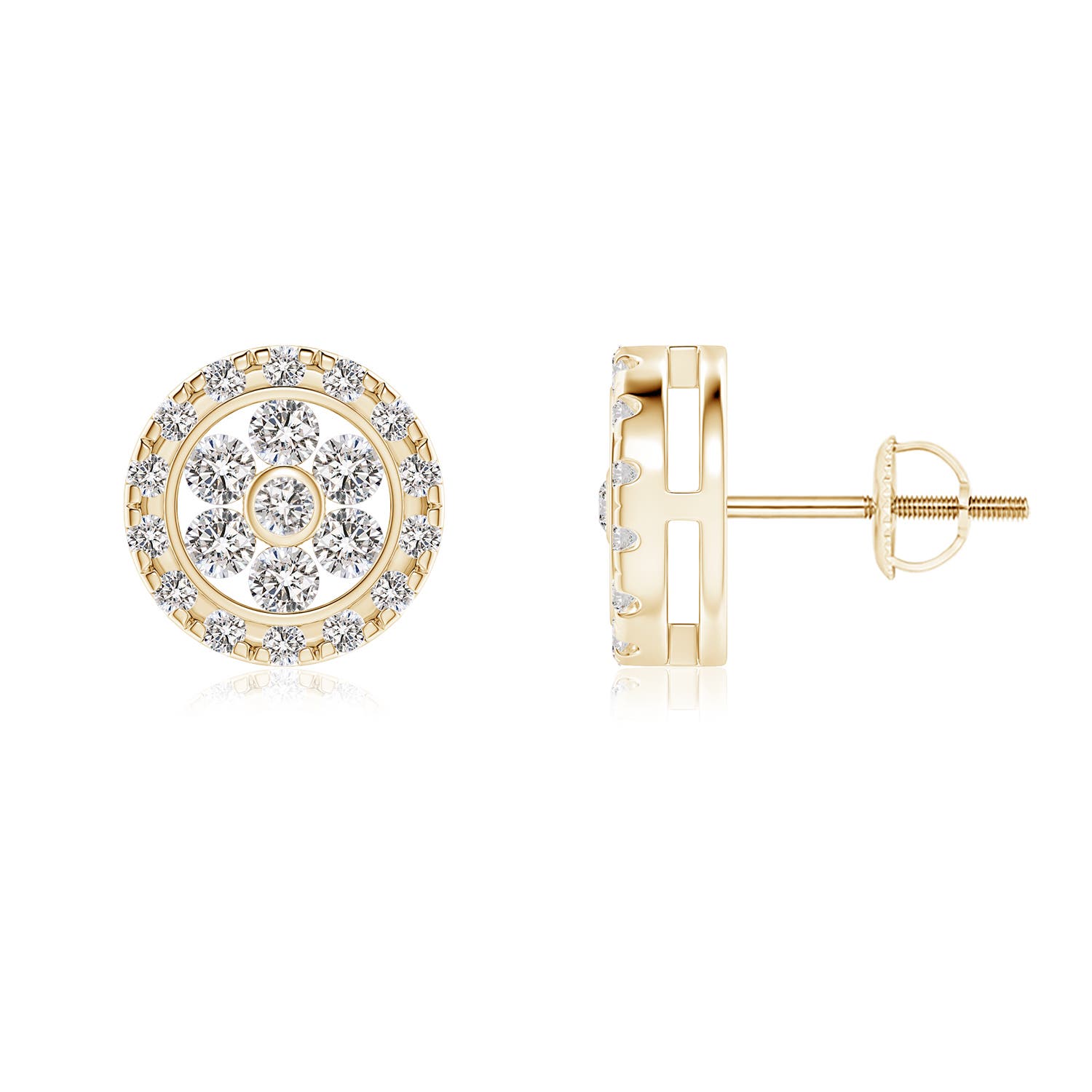 I-J, I1-I2 / 0.5 CT / 14 KT Yellow Gold