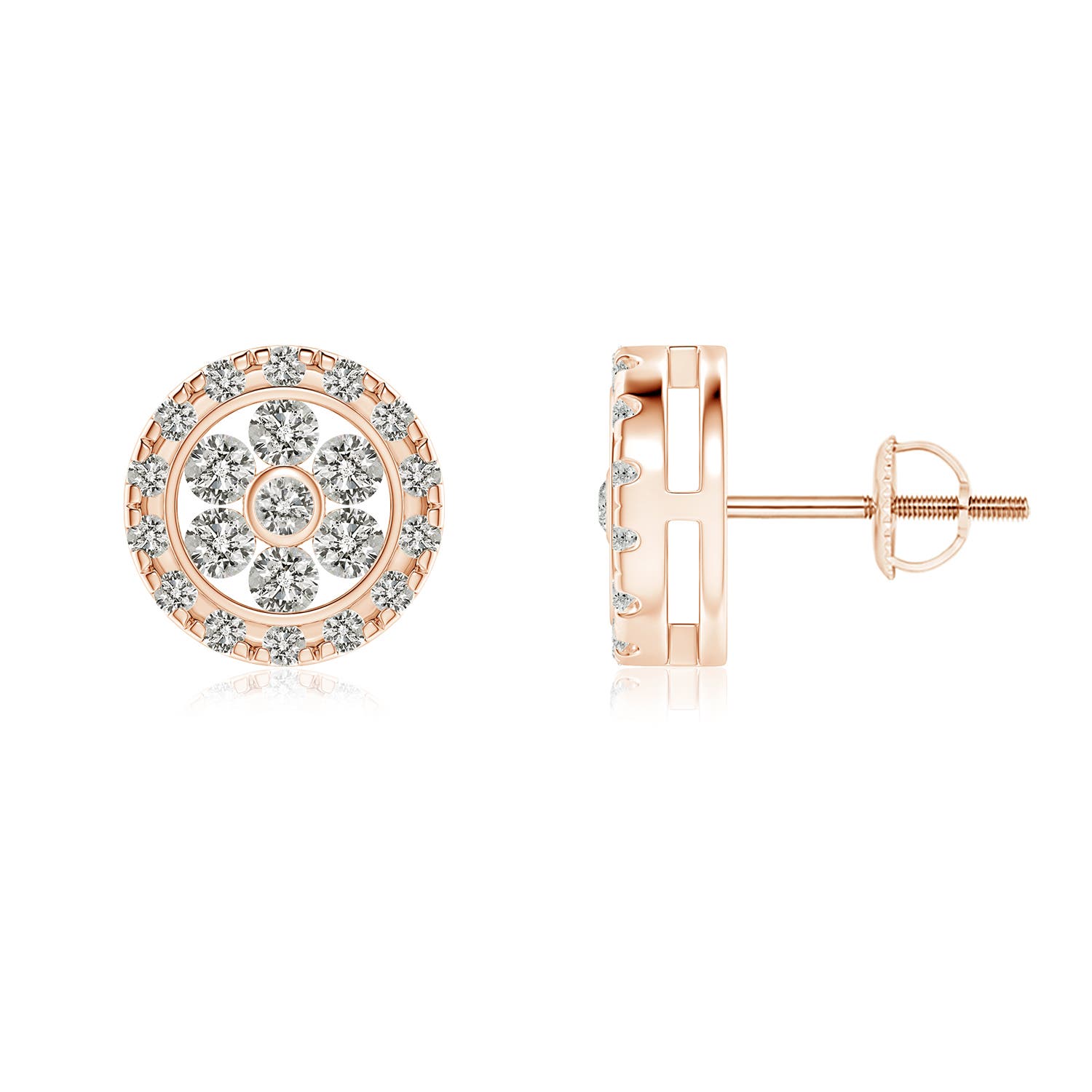 K, I3 / 0.5 CT / 14 KT Rose Gold