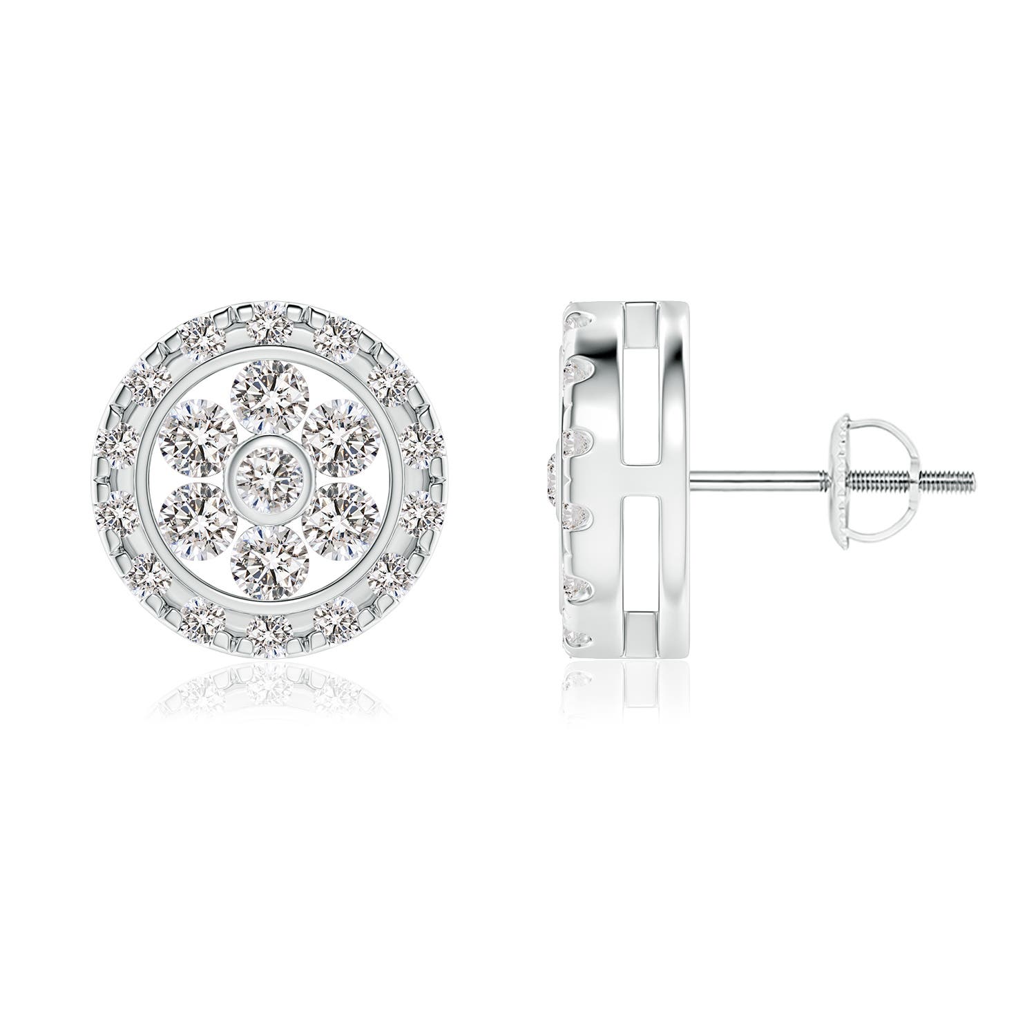 I-J, I1-I2 / 0.75 CT / 14 KT White Gold