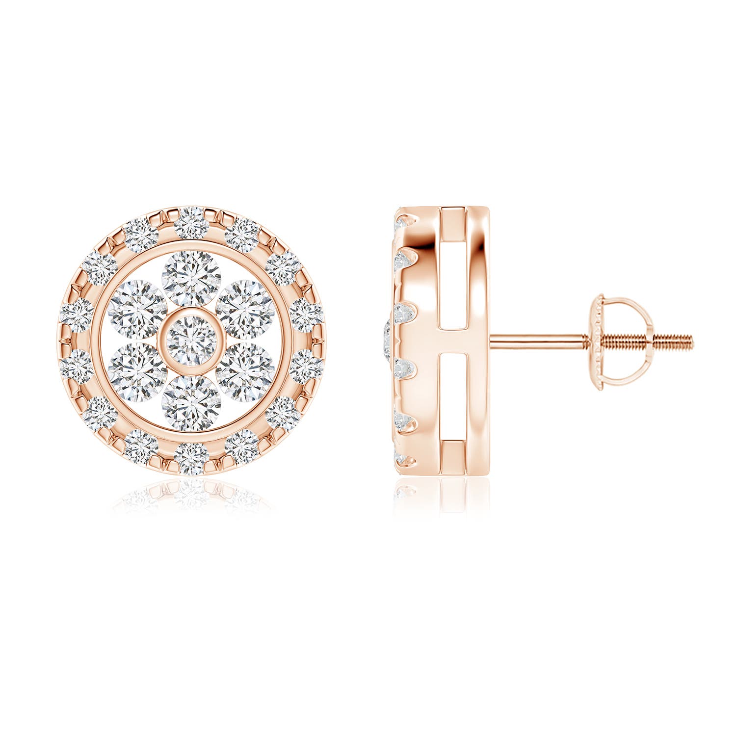 H, SI2 / 1.01 CT / 14 KT Rose Gold