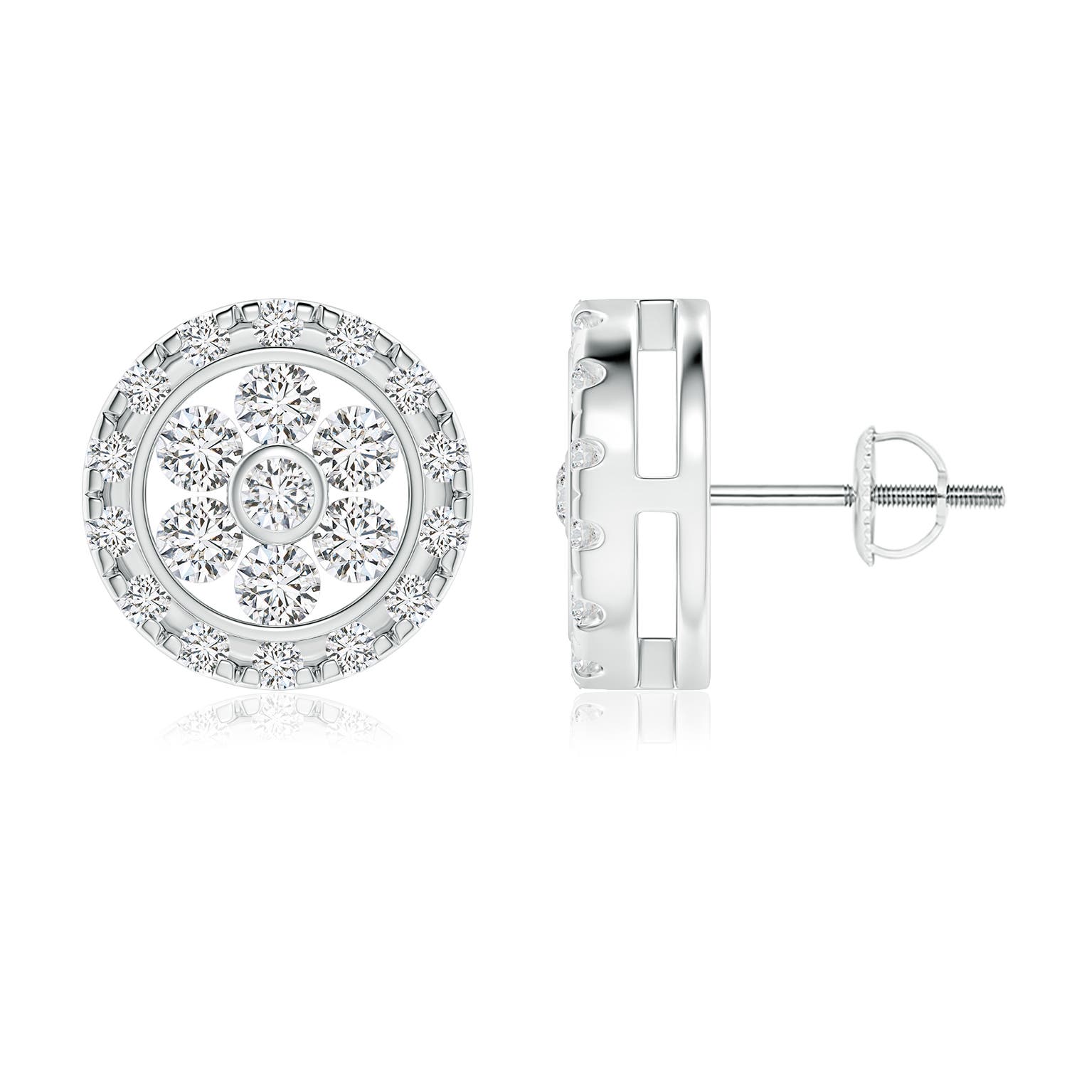 H, SI2 / 1.01 CT / 14 KT White Gold