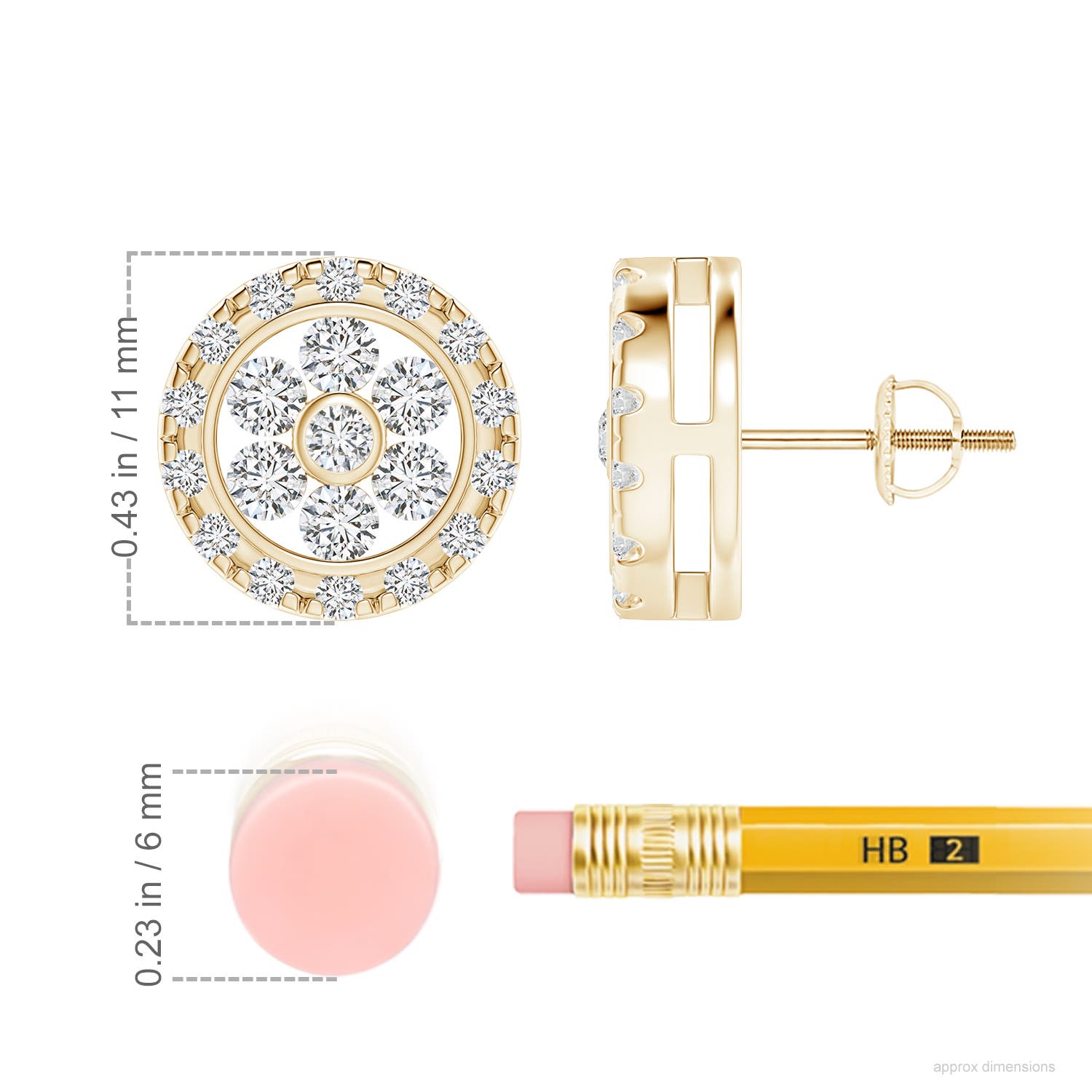 H, SI2 / 1.01 CT / 14 KT Yellow Gold