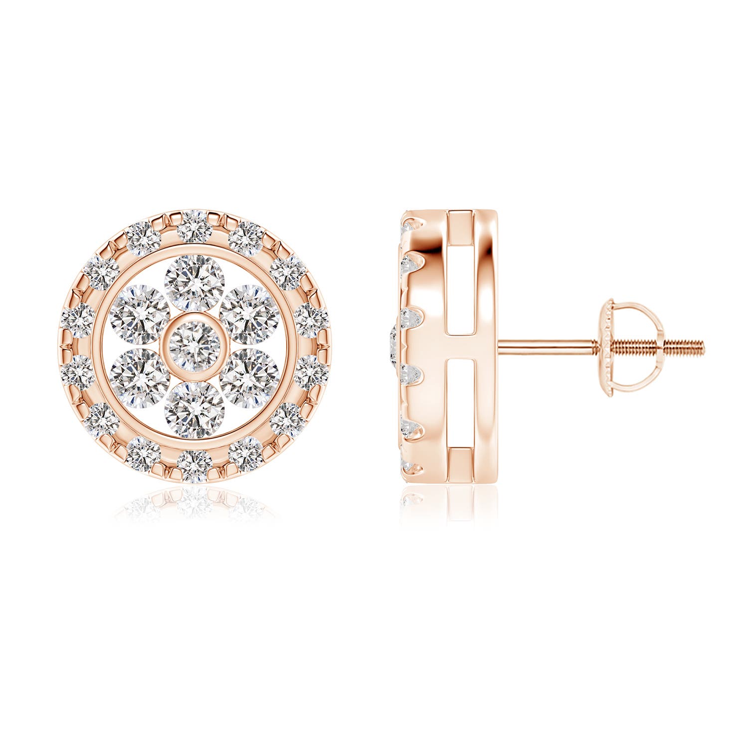 I-J, I1-I2 / 1.01 CT / 14 KT Rose Gold